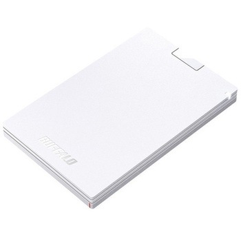USB3.2(Gen1) ポータブルSSD Type-A 250GB ホワイト BUFFALO(バッファロー)