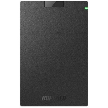 USB3.2(Gen1)対応ポータブルHDD Type-Cケーブル付 1TB ブラック BUFFALO(バッファロー)