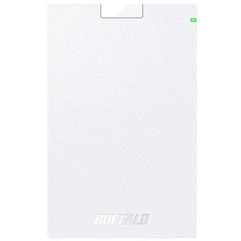 USB3.2(Gen1)対応ポータブルHDD Type-Cケーブル付 1TB ホワイト BUFFALO(バッファロー)
