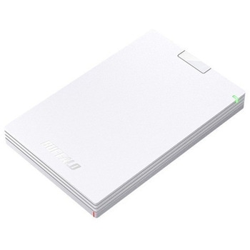 USB3.2(Gen1)対応ポータブルHDD Type-Cケーブル付 ホワイト - BUFFALO(バッファロー)