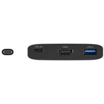 USB-C 3.2 Gen1 バスパワー 3ポートハブ PD対応 ブラック BUFFALO(バッファロー)