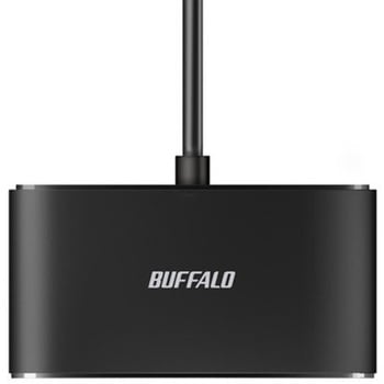 USB-C 3.2 Gen1 バスパワー 3ポートハブ PD対応 ブラック BUFFALO(バッファロー)