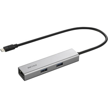 USB-Cドッキングステーション 5ポート PD非対応 シルバー BUFFALO(バッファロー)