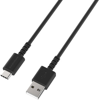 USB充電&同期ケーブル 1.2m A-C BK カシムラ