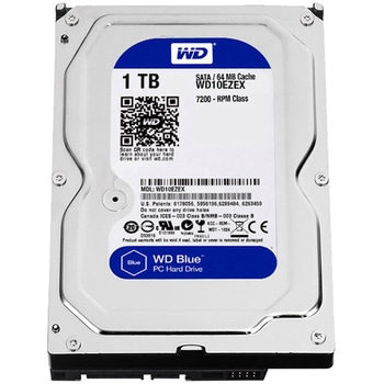 WD Blueシリーズ 3.5インチ内蔵HDD 1TB SATA6.0Gb/s 7200rpm 64MB WD10EZEX Western Digital