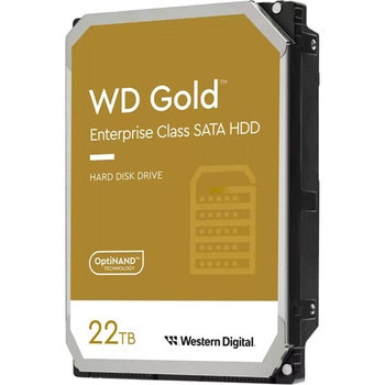 WD Gold エンタープライズクラス SATA6G接続 3.5インチHDD 22TB 5年保証 WD221KRYZ Western Digital