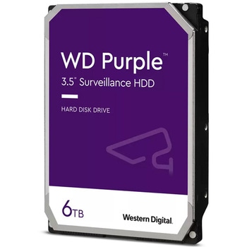 WD Purple 3.5インチHDD 6TB 3年保証 WD64PURZ Western Digital