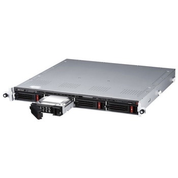 Windows Server IoT 2019 for Storage Workgroup Edition搭載 4ベイラックマウントNAS 8TB BUFFALO(バッファロー)