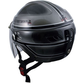 511172 ハーフ型ヘルメット STR-Z JT vintage(ライトスモークシールド 