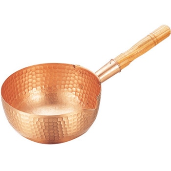 銅片手ボーズ鍋 丸新銅器