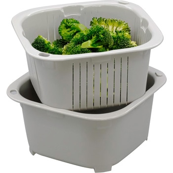 下ごしらえに便利な抗菌ザルバットセットL - シービージャパン