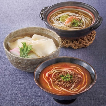 「花山うどん」三種のつゆで味わう老舗の三冬麺 花山うどん