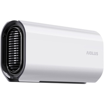 アイオルス 小型ハンドドライヤー ホワイト 非接触/温風/スタンド付/工事不要 AIOLUS