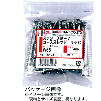 ステンレス コーススレッド ラッパ - ダイドーハント(旧:大同製鋲所)