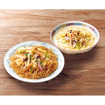 7種の具材本場長崎で作ったちゃんぽん・皿うどんセット ノーブランド