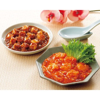 「赤坂四川飯店」エビチリ&麻婆豆腐セット - ノーブランド