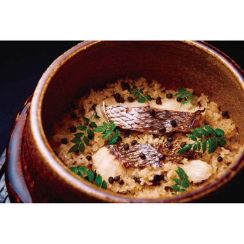 京都「緒方」監修 明石産天然真鯛と実山椒の炊き込みご飯 ノーブランド