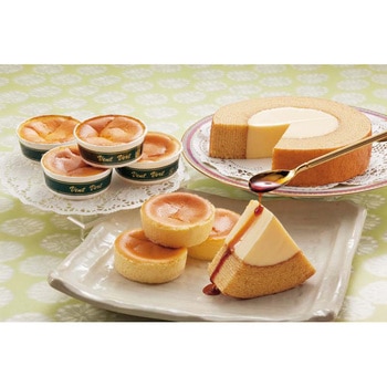 「菊家」ゆふいん創作菓子 ぷりんバーム&半熟チーズケーキ - 菊家