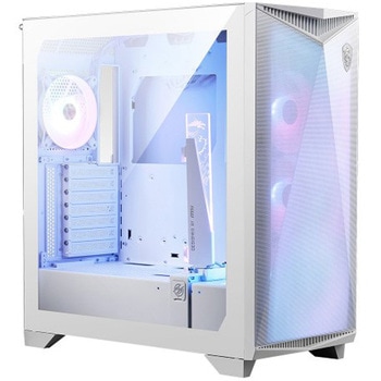 ゲーミング ミドルタワーケース(ホワイトカラー)(EATX (up to280mm x 305mm) / ATX / M-ATX / ITX) MSI(エムエスアイ)