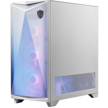 ゲーミング ミドルタワーケース(ホワイトカラー)(EATX (up to280mm x 305mm) / ATX / M-ATX / ITX) MSI(エムエスアイ)