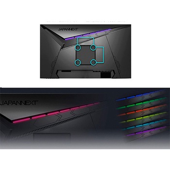 ゲーミング液晶ディスプレイ/27型/1920×1080/HDMI×2、DP×2/ブラック/スピーカー：有/昇降式スタンド JAPANNEXT