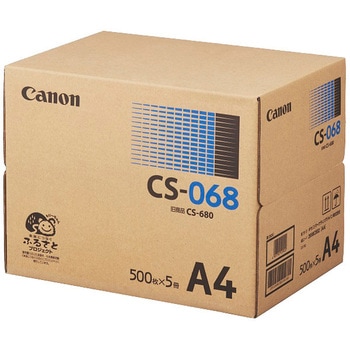 コピー用紙/レーザービームプリンター用紙 CS-068 A4 Canon