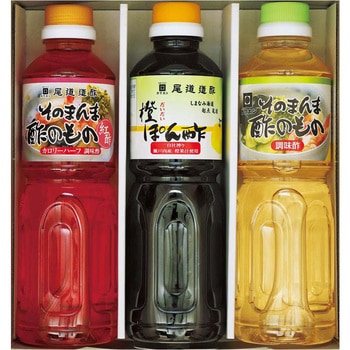 尾道造酢 そのまんま酢のものと橙ぽん酢セット - ノーブランド