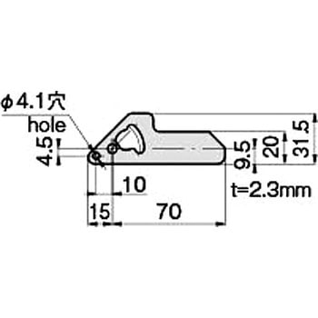 平面ハンドルカジリ防止用止め金 TAKIGEN(タキゲン)
