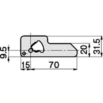平面ハンドルカジリ防止用止め金 TAKIGEN(タキゲン)