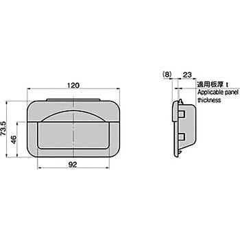 埋込み取手 TAKIGEN(タキゲン)