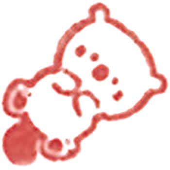 木柄スタンプ10 - アーテック[学校教材・教育玩具]