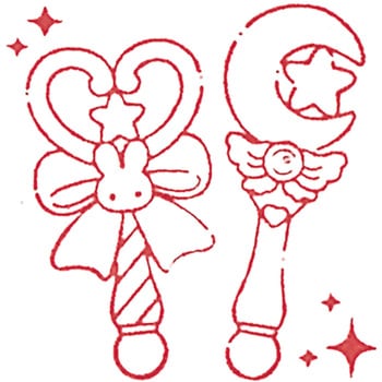 木柄スタンプ30 アーテック[学校教材・教育玩具]