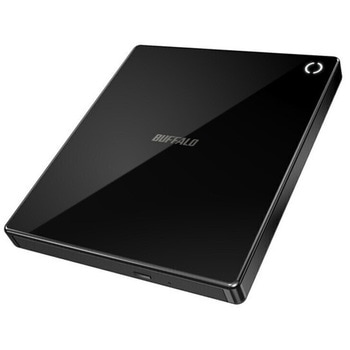スマホ用CDレコーダー「ラクレコ」DVD再生&microSDスロット搭載モデル ブラック BUFFALO(バッファロー)