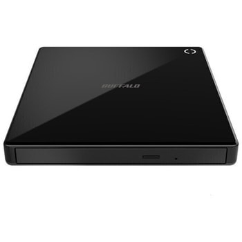 スマホ用CDレコーダー「ラクレコ」DVD再生&microSDスロット搭載モデル ブラック BUFFALO(バッファロー)