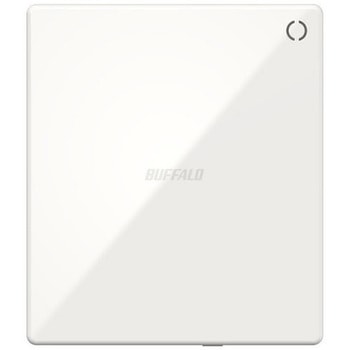 スマホ用CDレコーダー「ラクレコ」DVD再生&microSDスロット搭載モデル ホワイト BUFFALO(バッファロー)