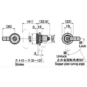 締付ハンドル TAKIGEN(タキゲン)
