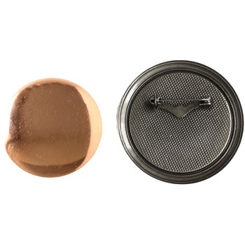 銅板付き アンティークデザイン ブローチ台 丸 NBK