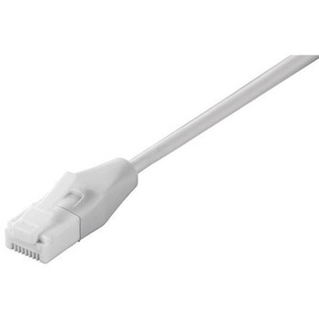 ツメの折れないLANケーブル カテゴリー6 ストレート スリム 2m ホワイト - BUFFALO(バッファロー)