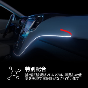 VHB テープ LVO-110BF， ブラック 3M(スリーエム)