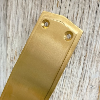 GALLUP Brass Brand(ブラス ブランド) プッシュプレート #001 Brass Brand Push Plate #001 - Brass Products(ブラス・プロダクツ)