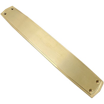 GALLUP Brass Brand(ブラス ブランド) プッシュプレート #001 Brass Brand Push Plate #001 - Brass Products(ブラス・プロダクツ)