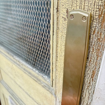 GALLUP Brass Brand(ブラス ブランド) プッシュプレート #001 Brass Brand Push Plate #001 Brass Products(ブラス・プロダクツ)