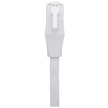 ツメの折れないLANケーブル カテゴリー6 ストレート フラット 3m ホワイト BUFFALO(バッファロー)