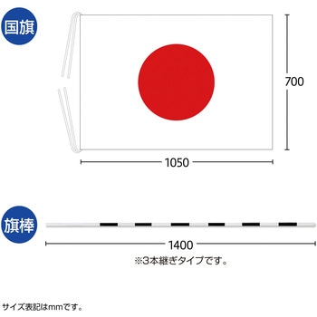 国旗セット タカ印(ササガワ)