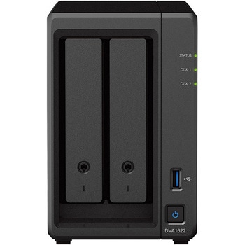 ディープラーニングNVR DVA1622 HDD非搭載モデル Synology(シノロジー)