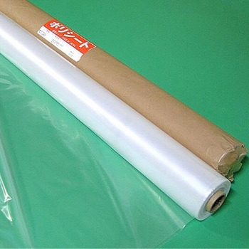 国産ポリシート#150×2000W(4000)×50m 土間シート 防湿 4m幅 二つ折り ワニ印