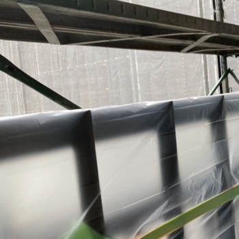 国産ポリシート#150×2000W(4000)×50m 土間シート 防湿 4m幅 二つ折り ワニ印