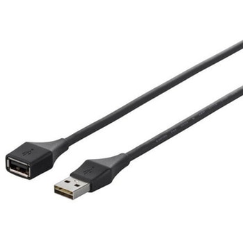 どっちもUSB2.0 A to A延長ケーブル 1.5m ブラック BUFFALO(バッファロー)