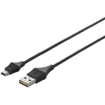 どっちもUSB2.0ケーブル(A to miniB) 1.0m ブラック BUFFALO(バッファロー)