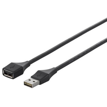 どっちもUSB2.0延長ケーブル 3.0m ブラック BUFFALO(バッファロー)